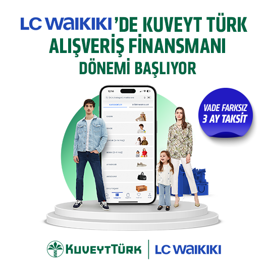 Kuveyt Türk ve LCW iş birliğinde kartsız ve vade farksız dijital alışveriş dönemi