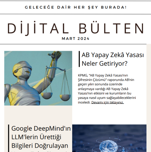 Mart 2024 - Dijital Bülten